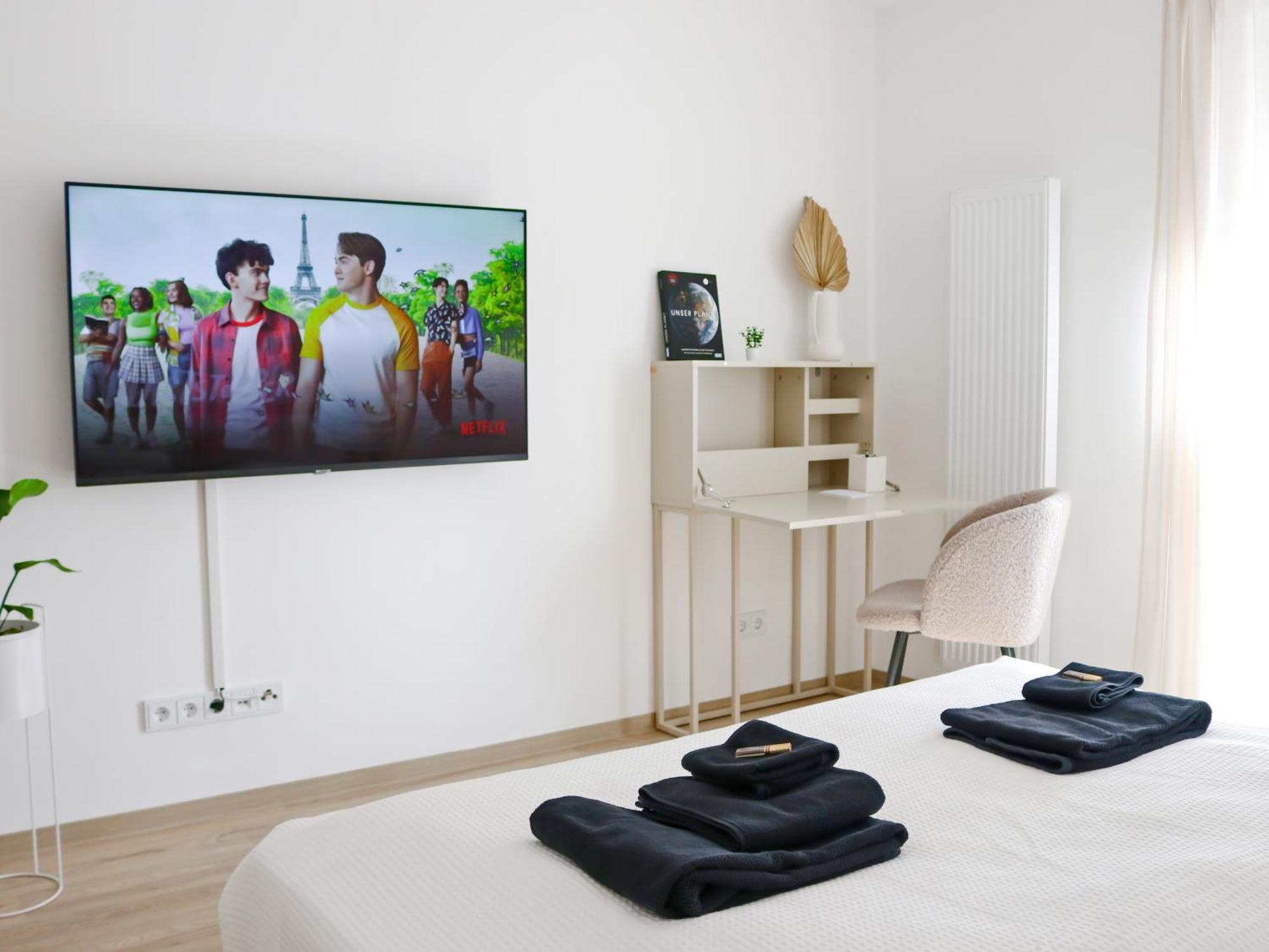 Lightplace • Design • Boxspring • Balkon • 2 Smart Tv •Innenstadt ブラウンシュバイク エクステリア 写真
