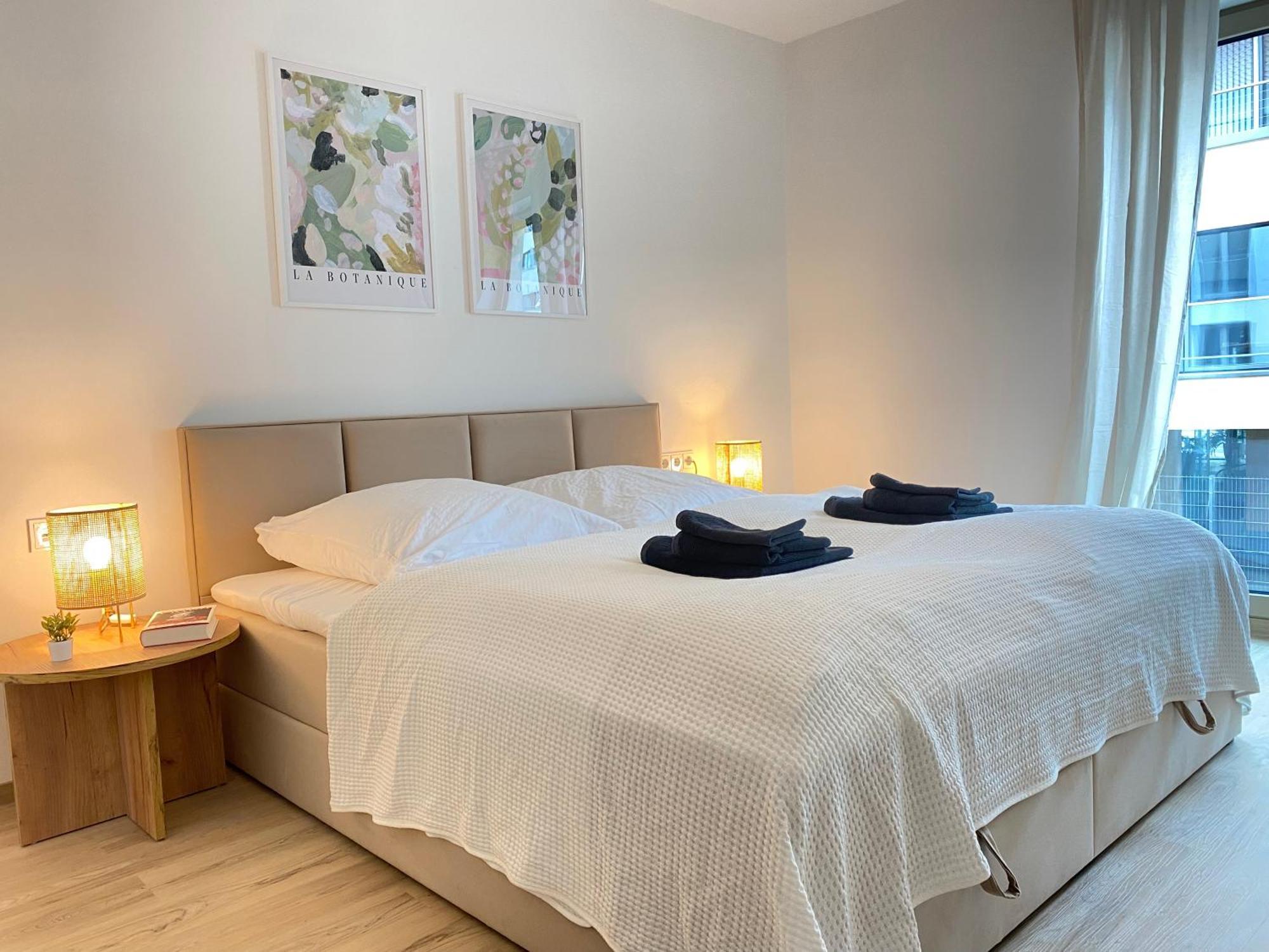 Lightplace • Design • Boxspring • Balkon • 2 Smart Tv •Innenstadt ブラウンシュバイク エクステリア 写真