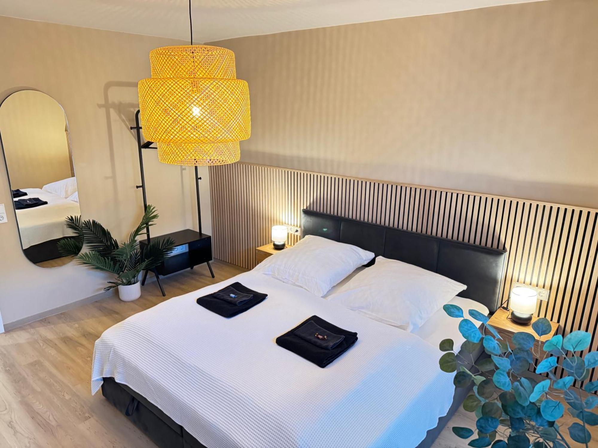 Lightplace • Design • Boxspring • Balkon • 2 Smart Tv •Innenstadt ブラウンシュバイク エクステリア 写真