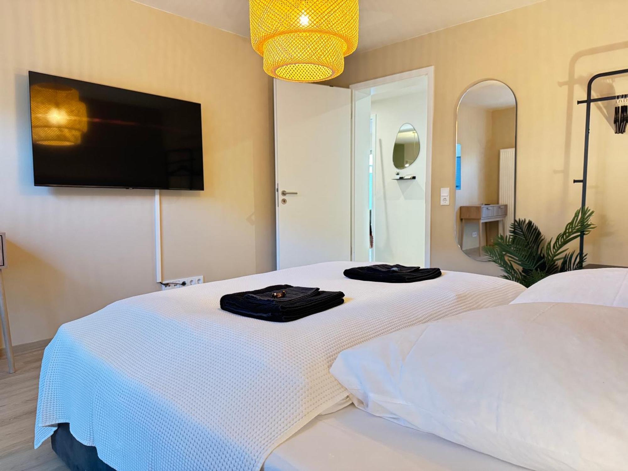 Lightplace • Design • Boxspring • Balkon • 2 Smart Tv •Innenstadt ブラウンシュバイク エクステリア 写真